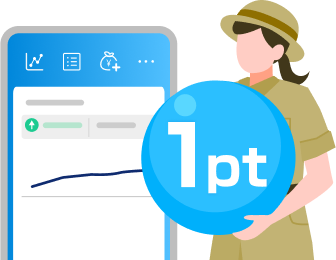 PayPayポイント運用で1ポイント以上追加